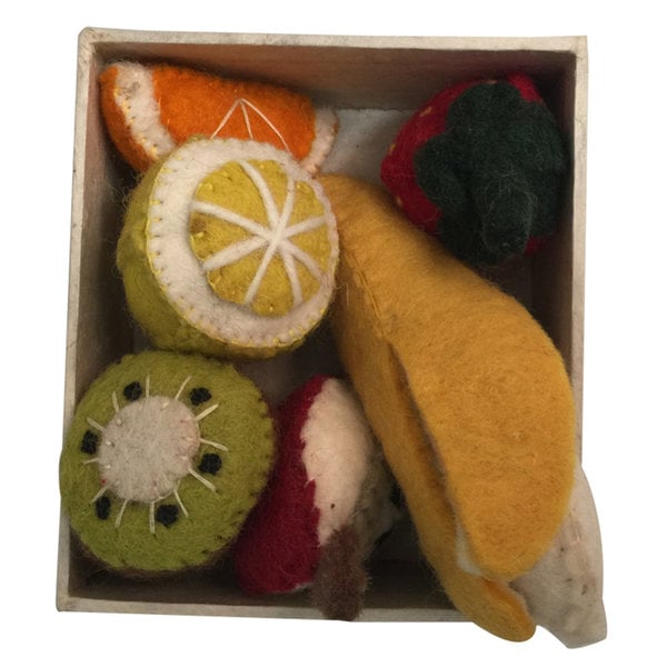 Papoose Toys Mini Fruit Set Boxed