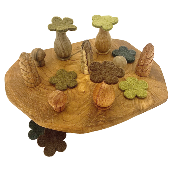 Papoose Toys Mini WW Nature Forest/18pc