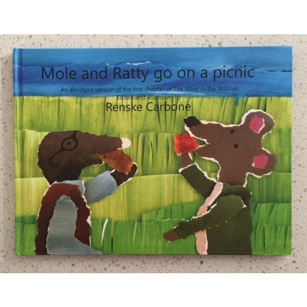 Papoose Toys Mole and Ratty Book/2 Dolls