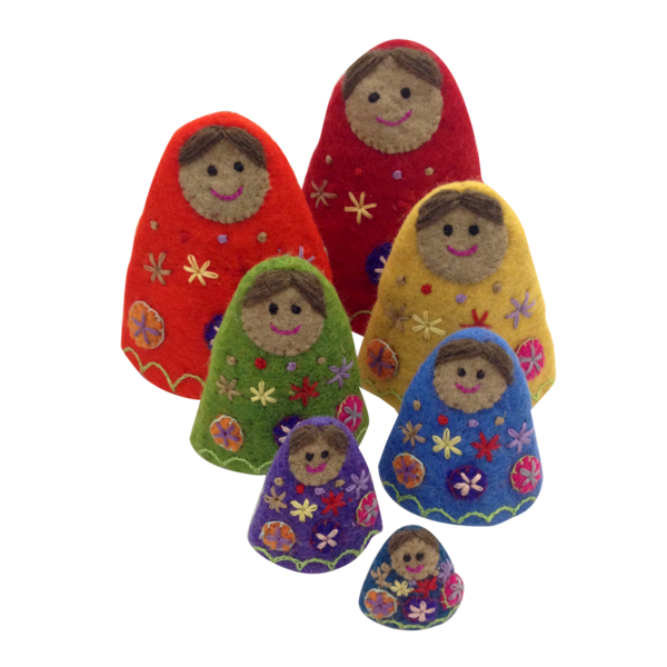 Papoose Toys Rainbow Babushkas/7