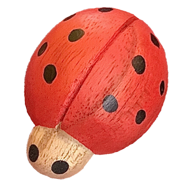 Papoose Toys Red Ladybirds/7pc