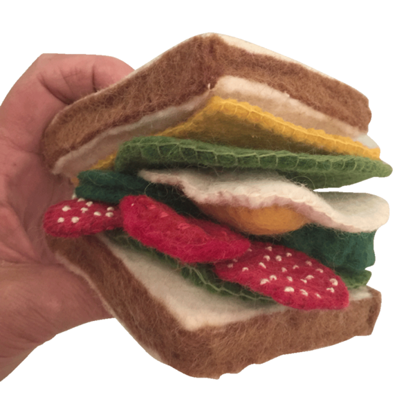 Papoose Toys Sandwich and toppings