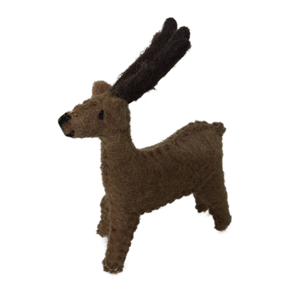 Papoose Toys Small Felt Reindeer/6