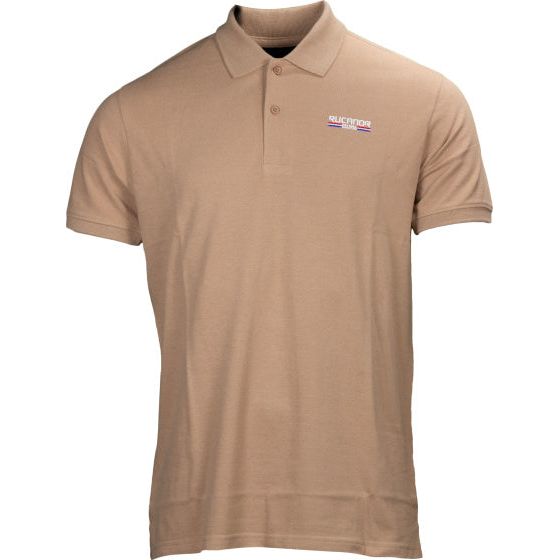 Rucanor Rodney Polo Shirt Heren Beige Maat M