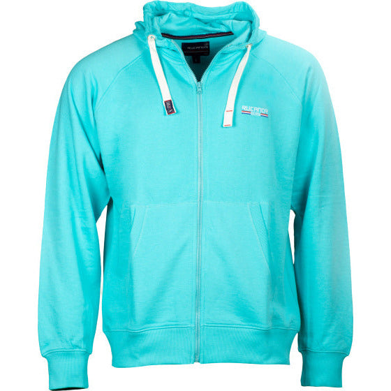 Sky sweatvest hooded unbrushed heren aqua maat L