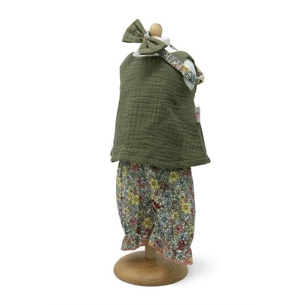 Toizz Babypop Tuniek Meisjes 29/32 Cm Polyester Groen 3-delig