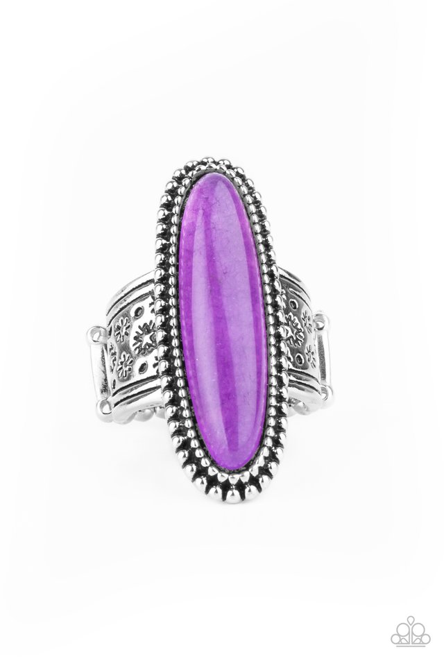 Ultra Luminary - Paparazzi - Purple Amethyst Oval Stone Ring – Ashley C ...