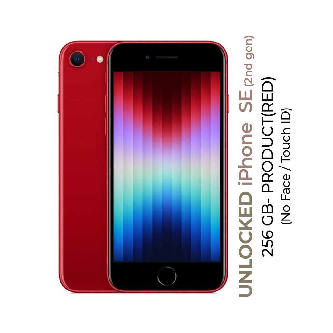 iPhone SE (2nd gen) , 256 GB , PRODUCT(RED), No Face / Touch ID
