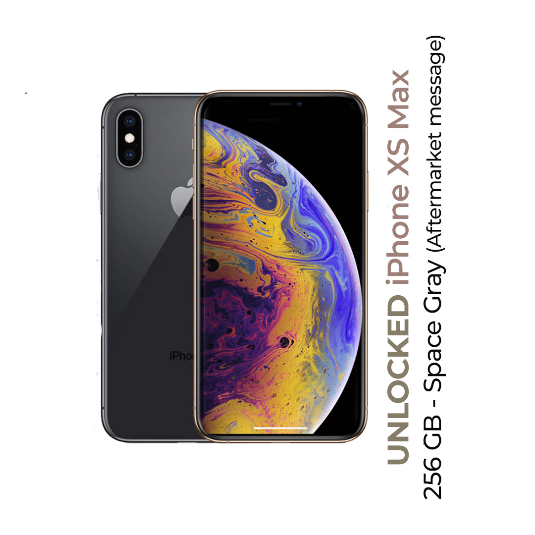 iPhone XS Max , 256 GB , Space Gray, Aftermarket message