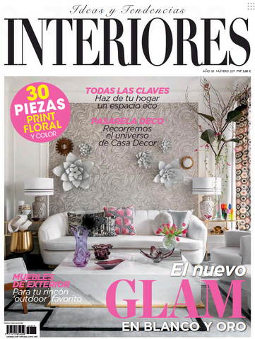 Alfombra diseño Principal en Revista Interiores 1