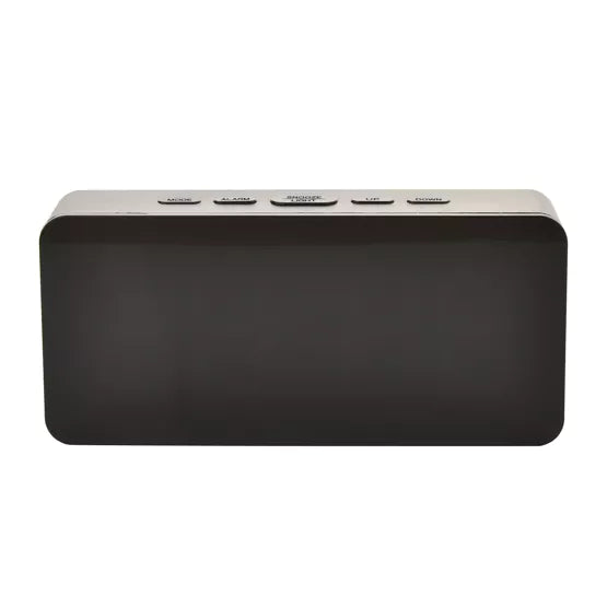Hometime Digital Led Alarm Clock - Black | 9769BK