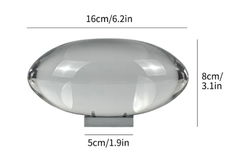 Romantic Visual Sunset Light Egg-Shape Crystal Table Light Angle Eyes Projection Lamp Bedside Cabinet Design Decor Night Lamp