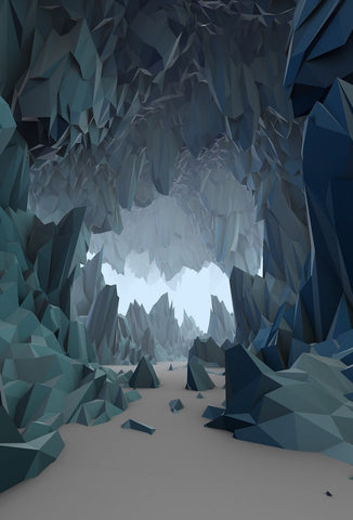 CUEVA HIGGE | Ciervo polivinílico | Muestra de gran arte Low Poly