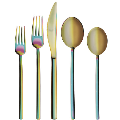 CUTLERY SET | 5 PCS | DUE ICE - CHAMPAGNE