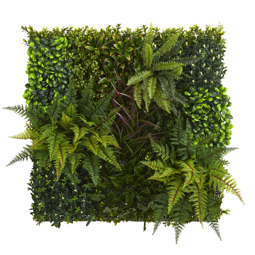 29” X 29” ARTIFICIAL LIVING WALL UV RESISTANT (INDOOR/OUTDOOR)