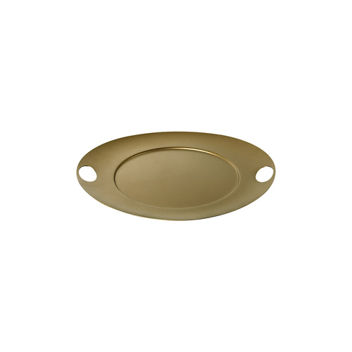 SATURNO TRAY | MATERIC GOLD | 5.5" x 4.7"