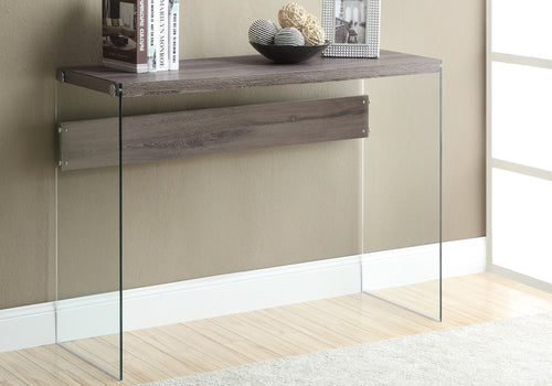 TEMPERED GLASS ACCENT TABLE
