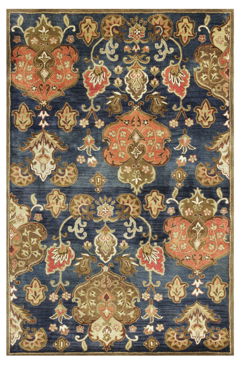 HAND TUFTED FLORAL AREA RUG