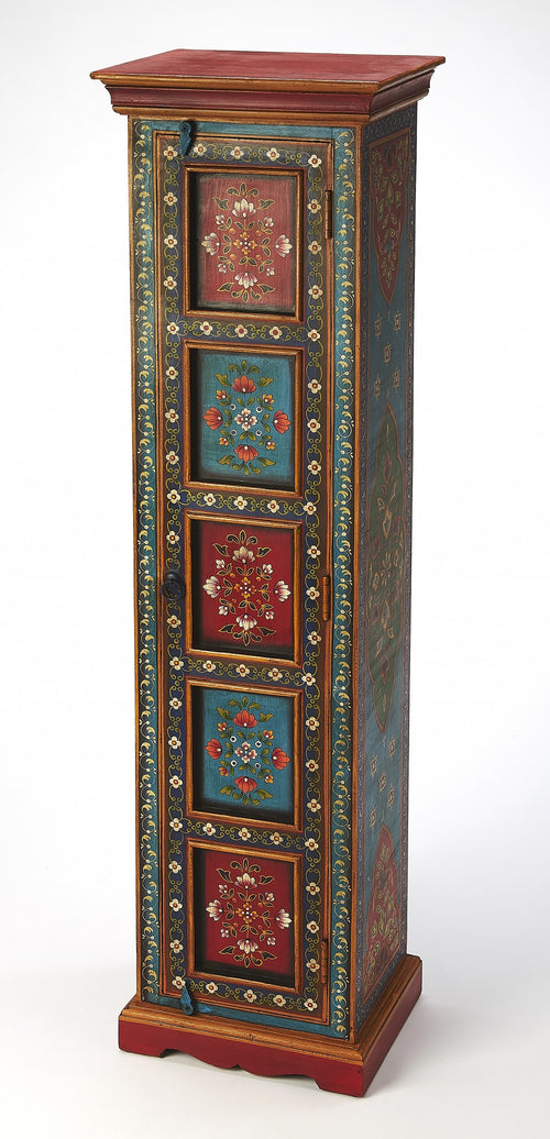 AMIR HAND PAINTED TALL CABINET