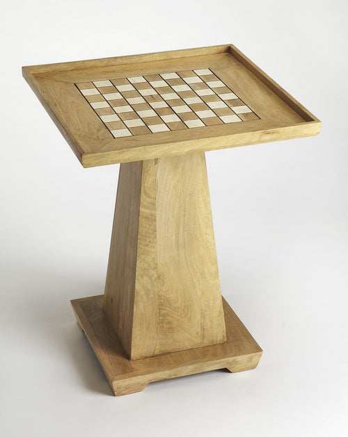 NATURAL WOOD GAME TABLE