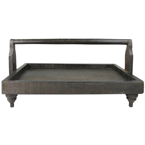 RECLAIMED WOODEN SERVING TRAY