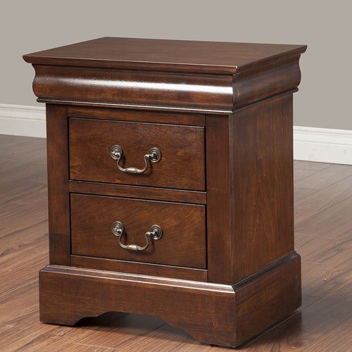 SOLID WOOD CAPPUCCINO NIGHTSTAND