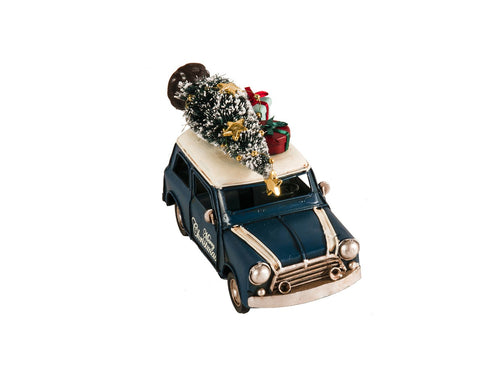 MINI COOPER CHRISTMAS SCULPTURE