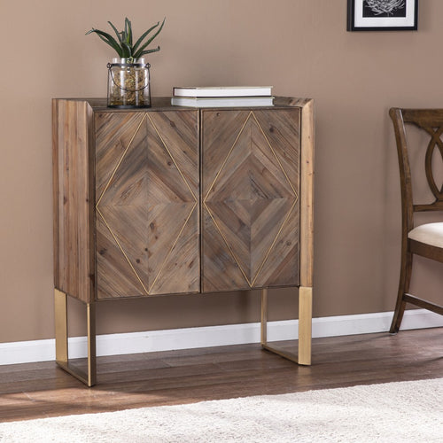WOOD ACCENT CABINET
