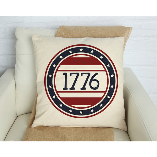 1776 INDEPENDENCE DAY PILLOW COVER