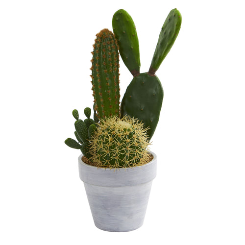 17” CACTUS ARTIFICIAL PLANT