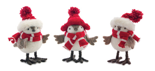 WINTER BIRD (SET OF 12)