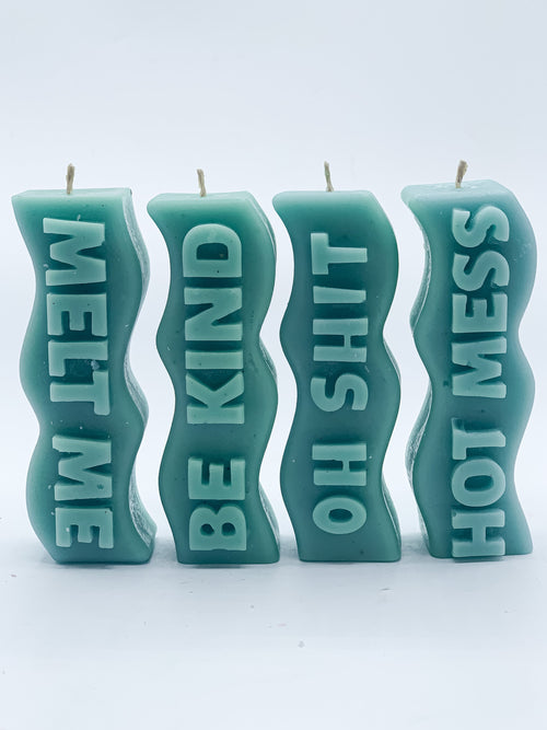 The Wavy Bunch Candle Set