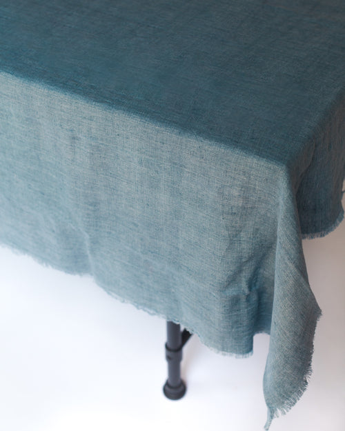 STONE WASHED LINEN TABLECLOTH 84X60