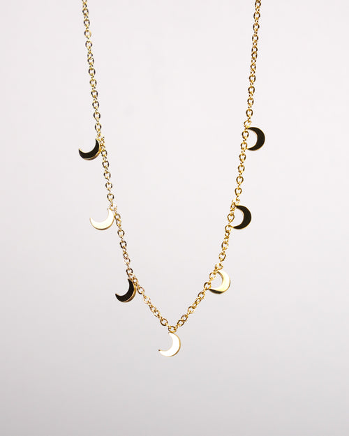 Moon Pendants Necklace