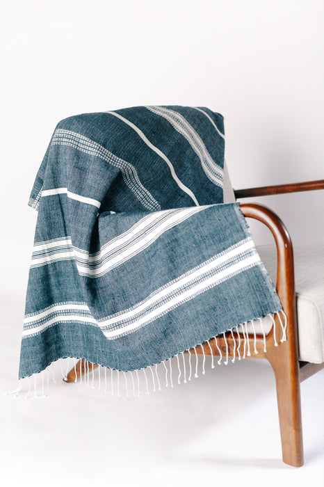 HYGGE CAVE | ADEN HANDWOVEN COTTON THROW