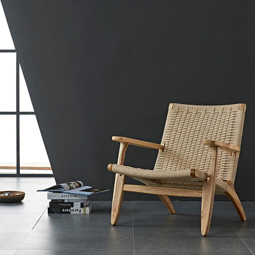 RATTAN LOUNGE CHAIR