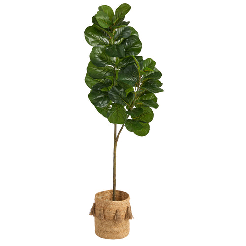 5.5’ FIDDLE LEAF FIG ARTIFICIAL TREE