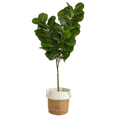 6’ FIDDLE LEAF FIG ARTIFICIAL TREE