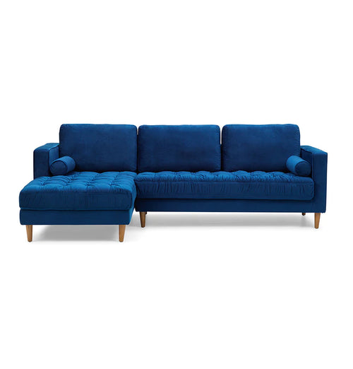 BENTE TUFTED VELVET SECTIONAL SOFA