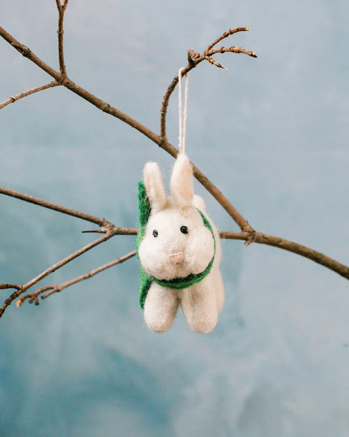 BUNNY FELT ORNAMENT