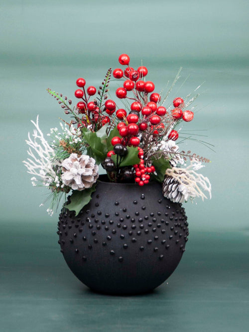 BLACK EDITION BUBBLE VASE