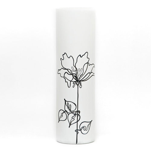 FLOWER EDITION CYLINDER VASE