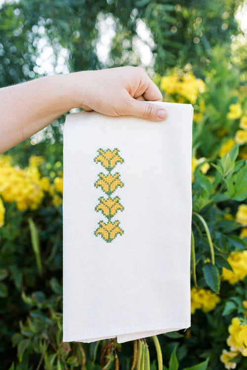 CAULIFLOWER TEA TOWEL