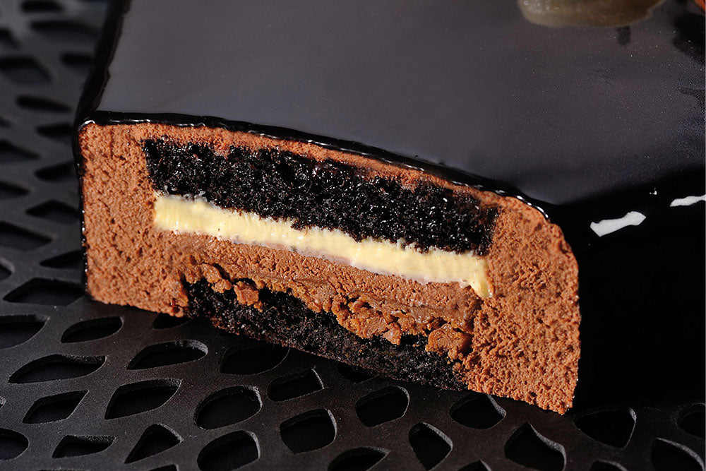 Photo of chocolate mousse cake