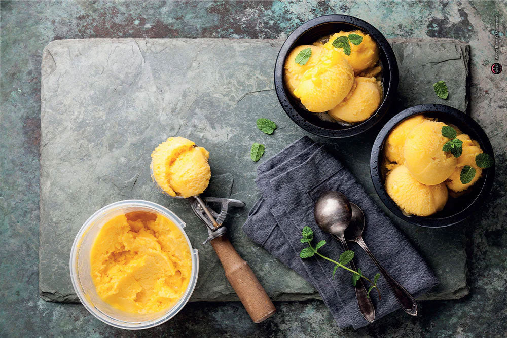 Image of Mango Sorbet from Léonce Blanc