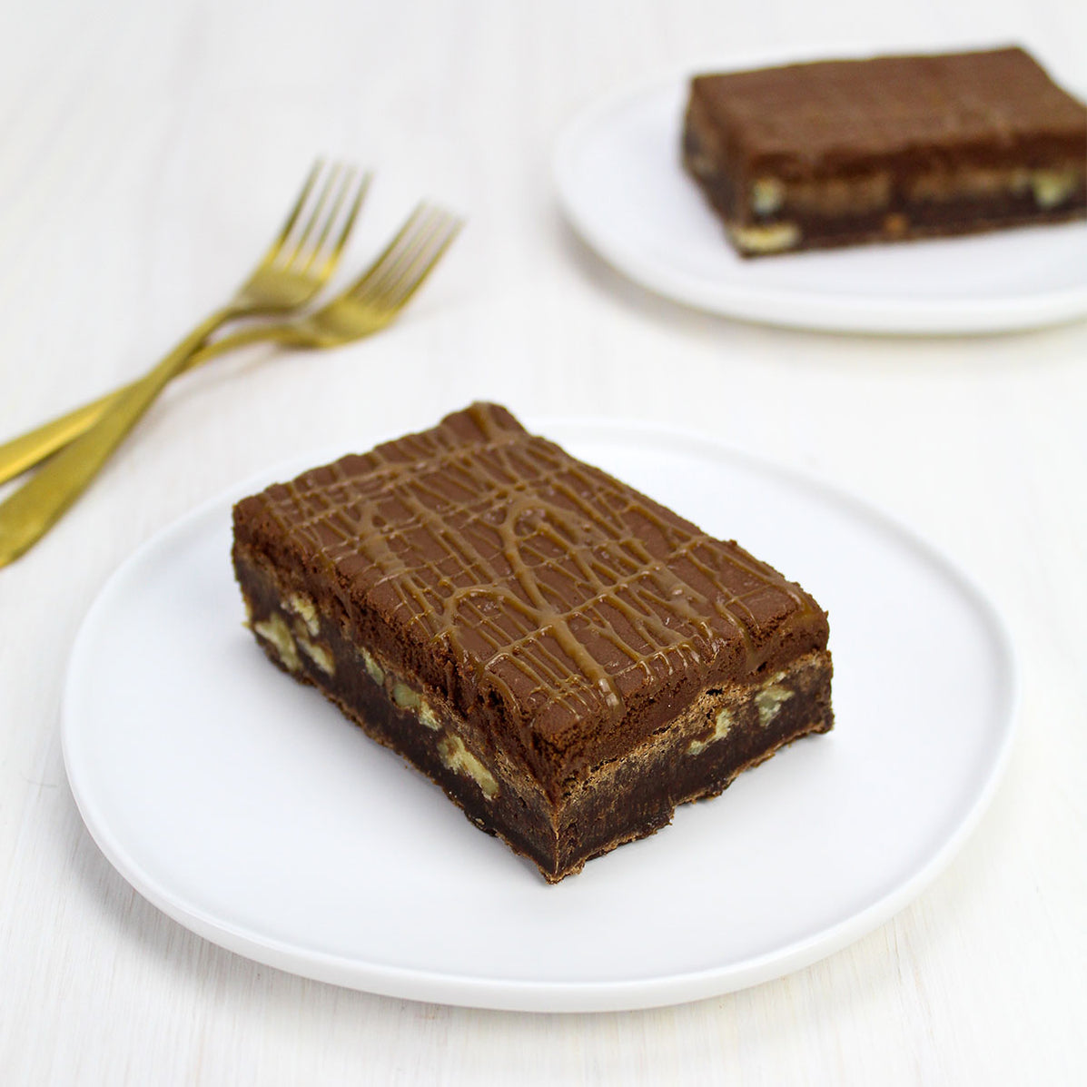 Chocolate Caramel Brownie Bars — ifiGOURMET