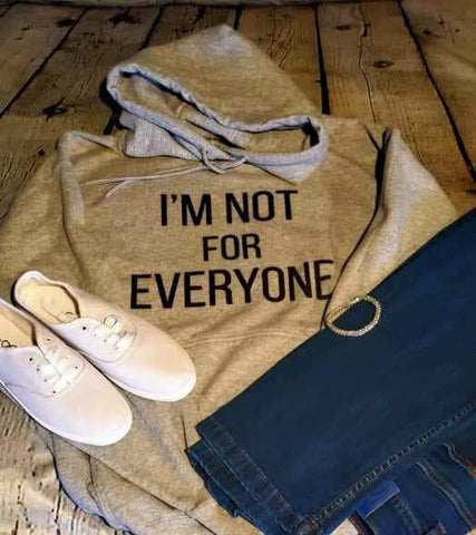 Bauers Boutique - I am not for everyone tshirt design