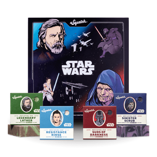 Dr. Squatch: Bar Soap, Star Wars (Dark Side Scrub) – POPnBeards