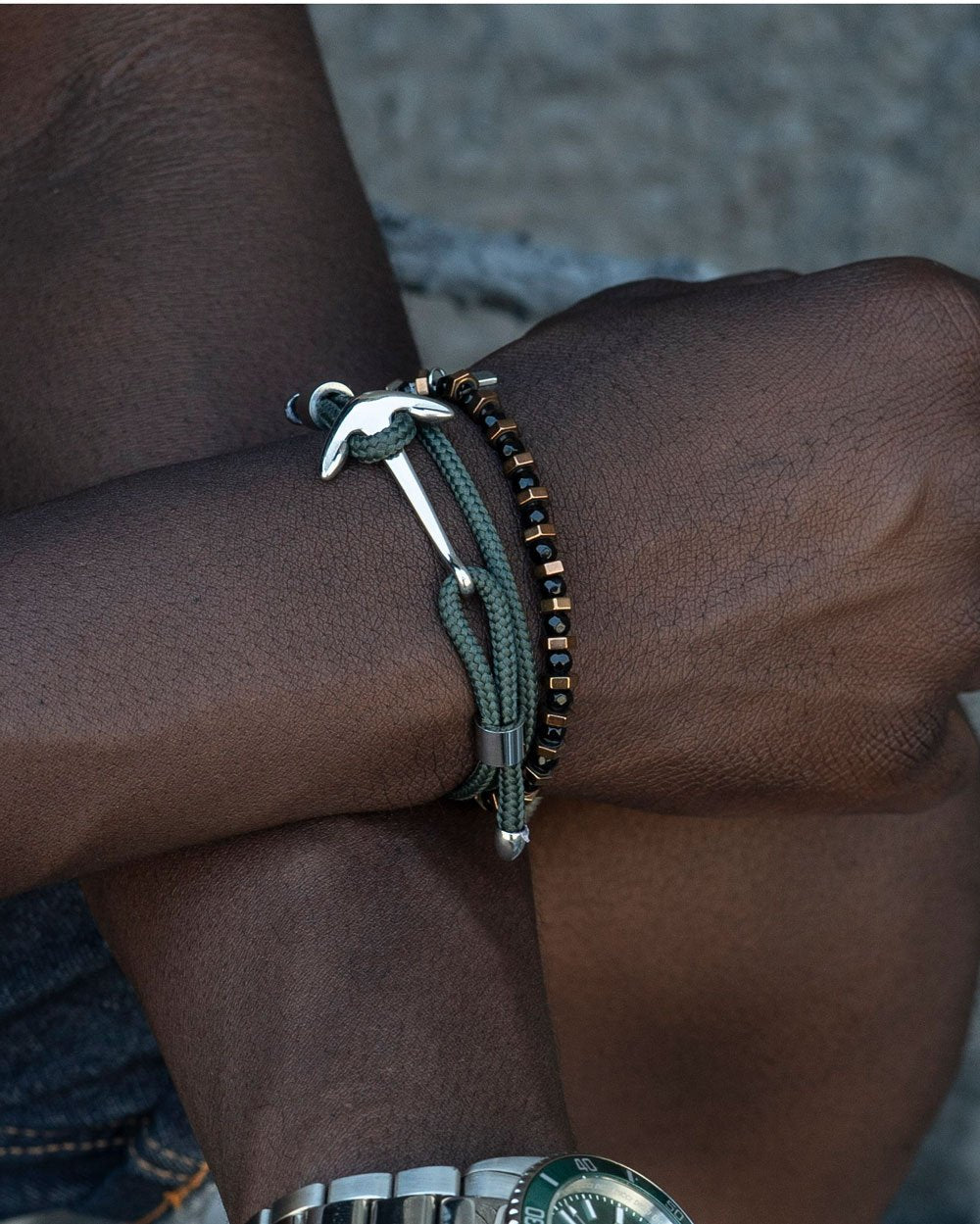 PULSERA ESPAÑA ANCLA - Hipercaza