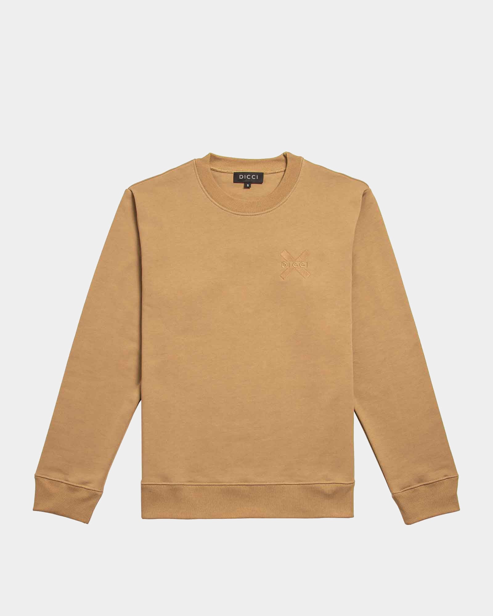 Camel Organic Cotton Crewneck Sweatshirt — Original Favorites